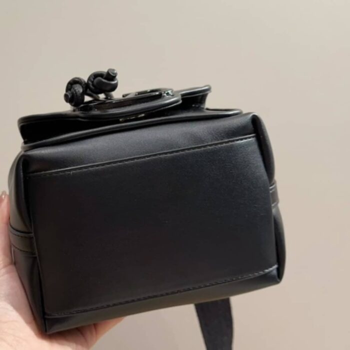 Valentino Garavani Loco Bucket Bag Black 18cm - Image 10