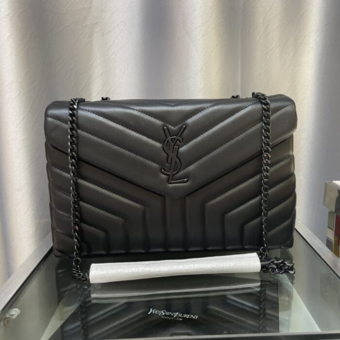 Saint Laurent Loulou Medium Black 32cm 574946dv7281000 - Image 2