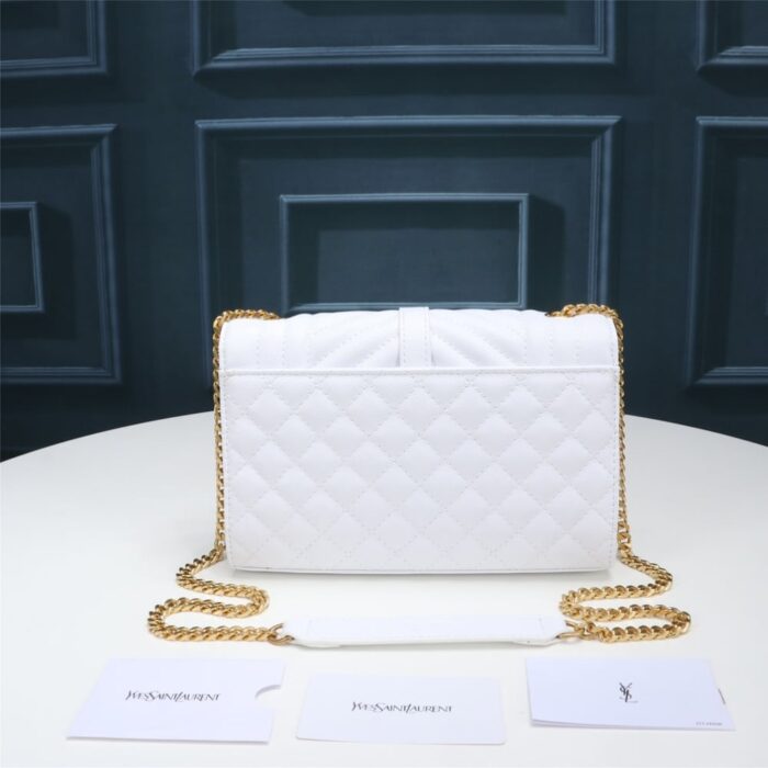 Saint Laurent Envelope Small White 21Cm - Image 3