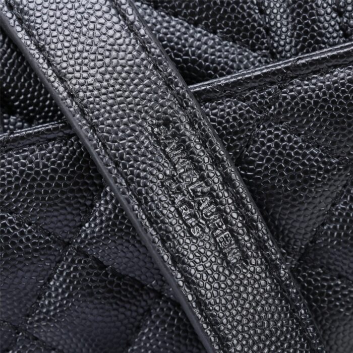 Saint Laurent Envelope Small Mirror Effect Black 21Cm - Image 3
