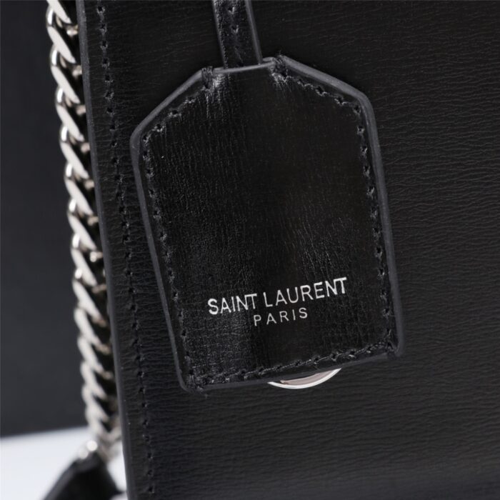Saint Laurent Sunset Medium Mirror Effect Black 25Cm - Image 3