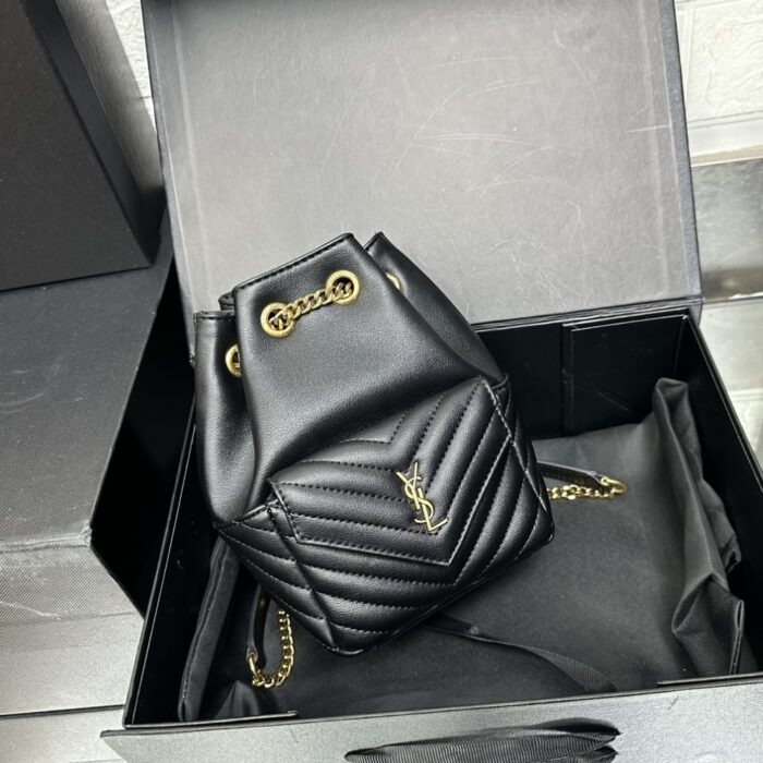 Saint Laurent Mini Joe In Black 19Cm - Image 3