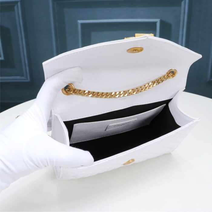 Saint Laurent Envelope Small White 21Cm - Image 4