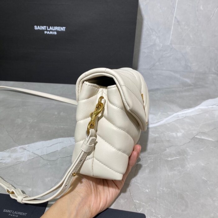 Saint Laurent Toy Loulou White 20cm 678401dv7079207 - Image 5