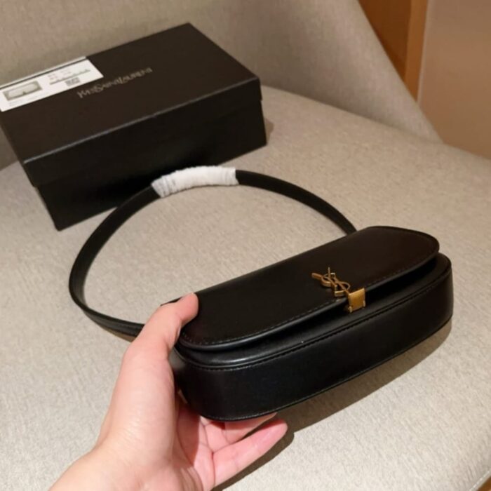 Saint Laurent Mini Voltaire In Box Black 21cm - Image 3