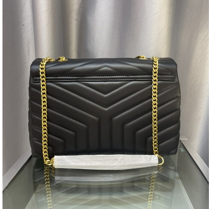 Saint Laurent Loulou Medium Black 32cm 574946dv7271000 - Image 6