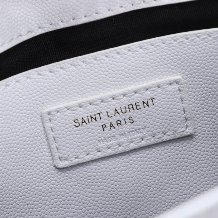 Saint Laurent Envelope Small White 21Cm - Image 5