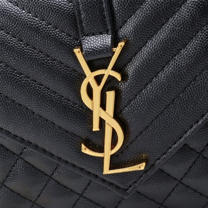 Saint Laurent Envelope Small Black 21Cm - Image 5