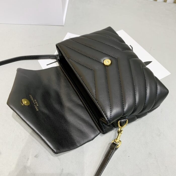 Saint Laurent Toy Loulou Black 20Cm 678401DV7071000 - Image 7