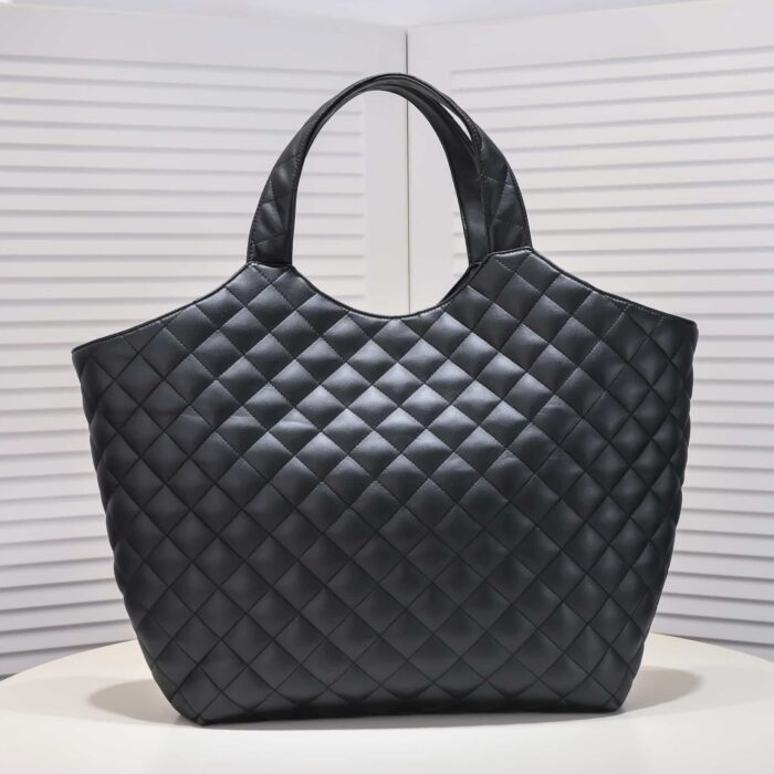 Saint Laurent Icare Maxi Shopping Bag Black 58cm - Image 3