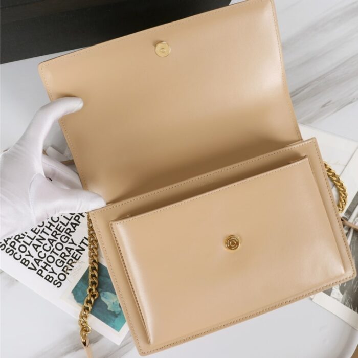 Saint Laurent Sunset Medium Dark Beige 25Cm - Image 8