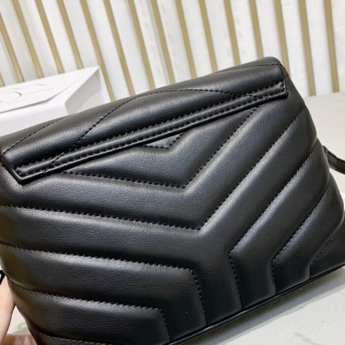 Saint Laurent Toy Loulou Black 20Cm 678401DV7081000 - Image 8