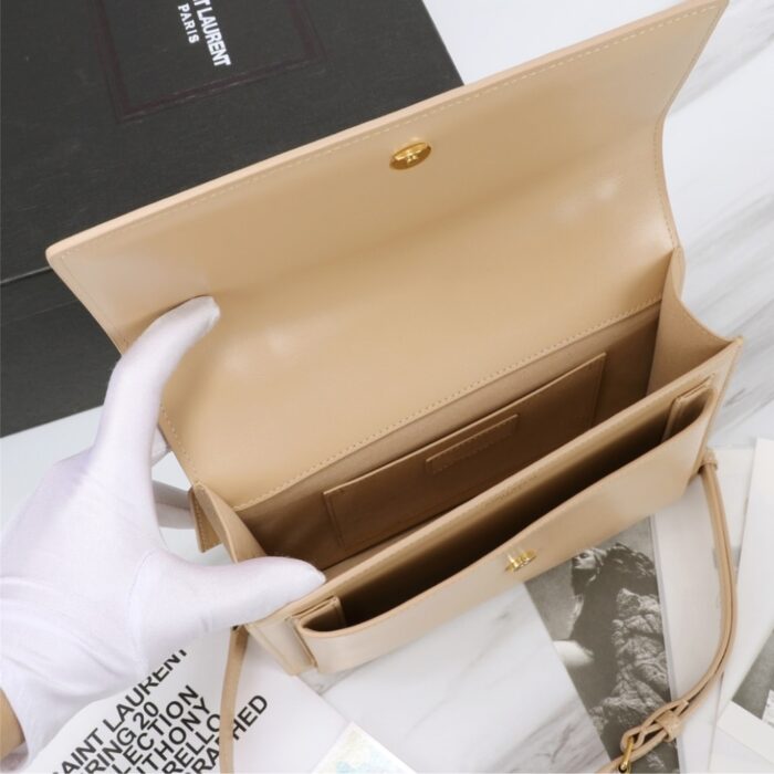 Saint Laurent Sunset Medium Dark Beige 25Cm - Image 9