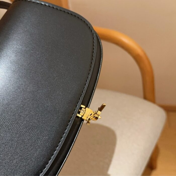Saint Laurent Mini Voltaire In Box Black 21cm - Image 6