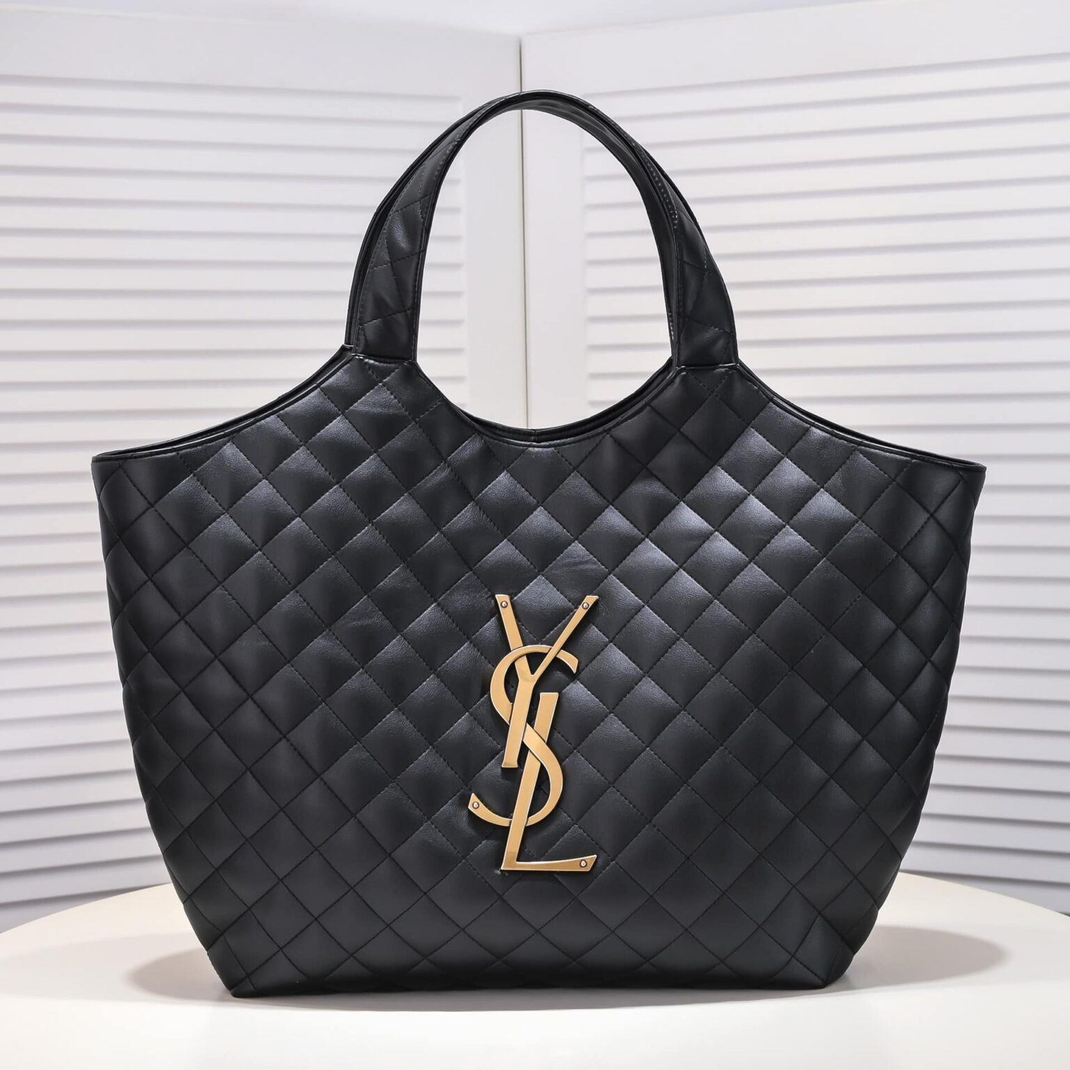 Saint Laurent Icare Maxi Shopping Bag Black 58cm - Image 2