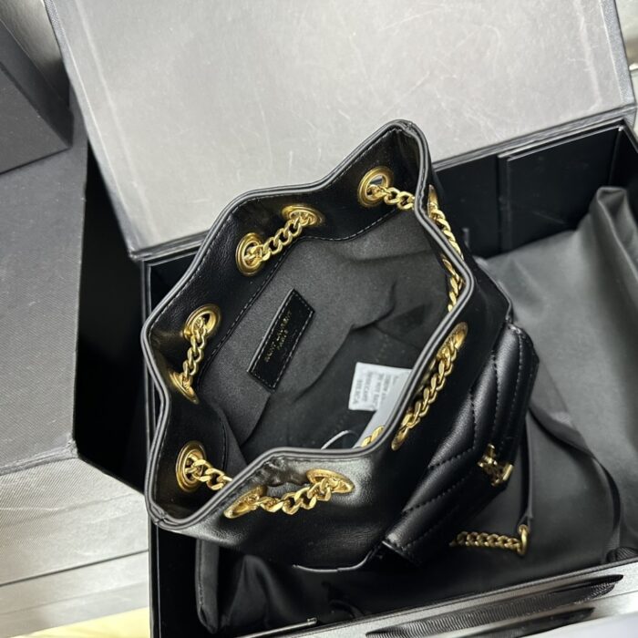 Saint Laurent Mini Joe In Black 19Cm - Image 9