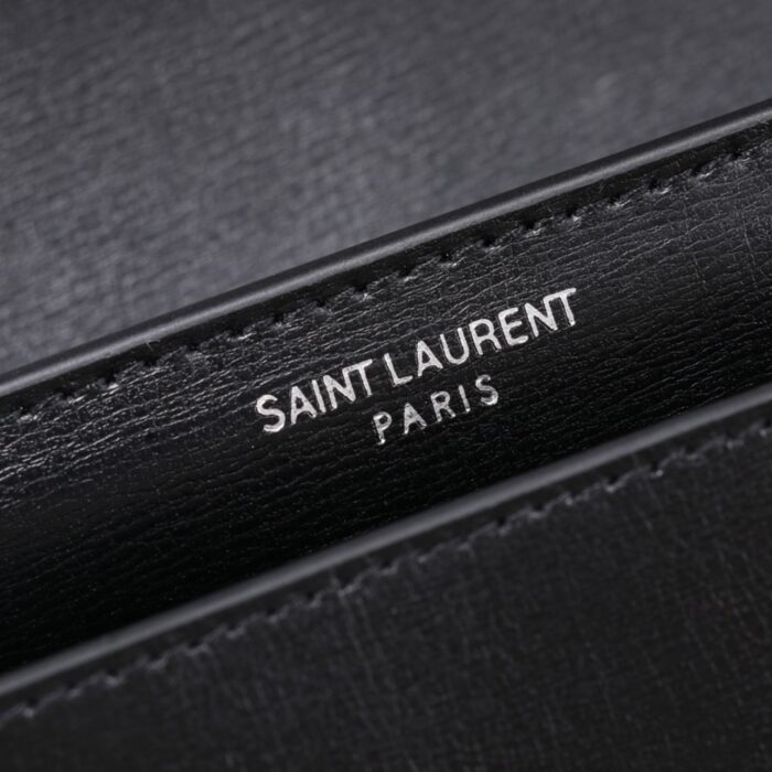 Saint Laurent Sunset Medium Mirror Effect Black 25Cm - Image 9