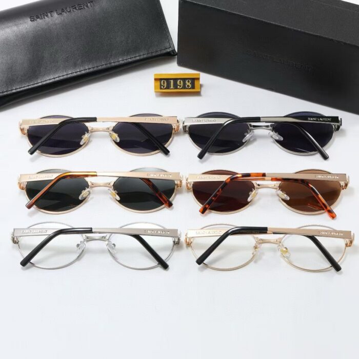 Saint Laurent SL 692 Light Gold And Green 779851Y99028002 - Image 4