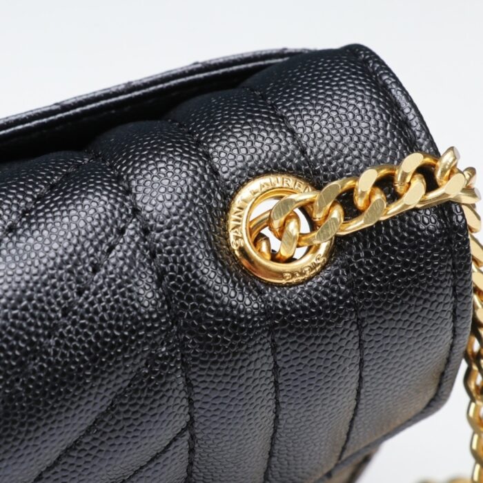 Saint Laurent Envelope Small Black 21Cm - Image 7