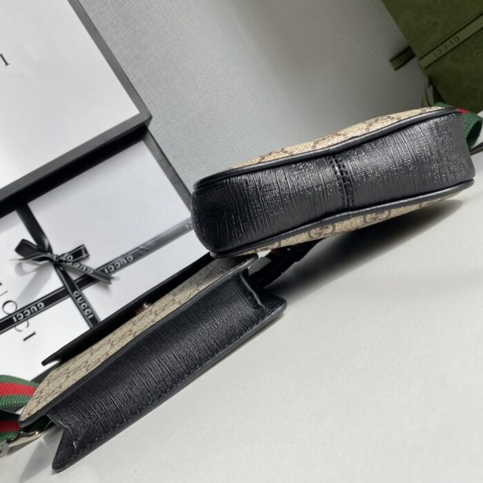 Gucci GG Supreme Web Belt Bag Beige 33cm - Image 8