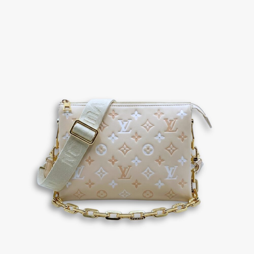 Louis Vuitton Coussin PM Beige Cream 26Cm M22398