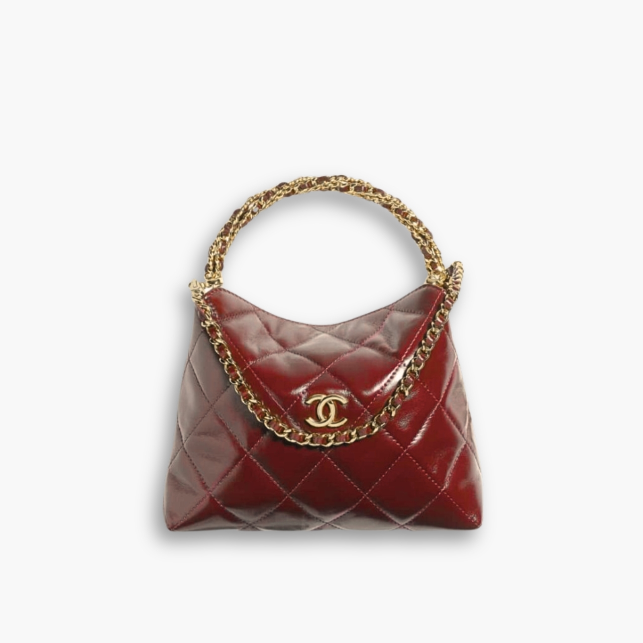 Chanel Clutch With Chain Burgundy 18cm AP4189 B17675 NZG79
