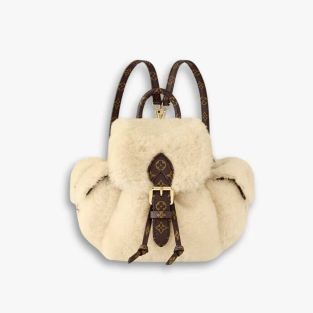 Louis Vuitton Nano Teddy Backpack Cream 25cm M11919