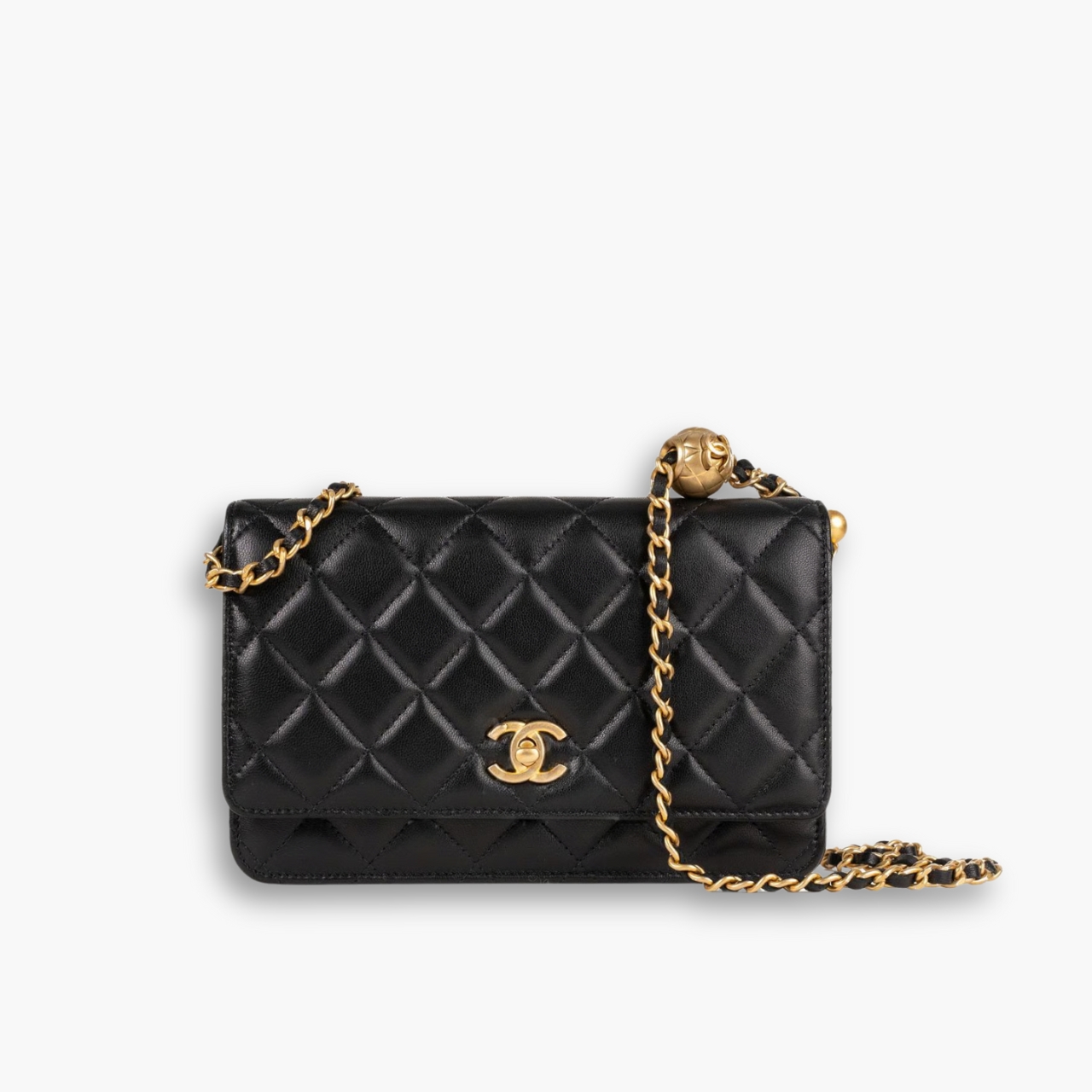 Chanel Classic Wallet On Chain Black 19cm