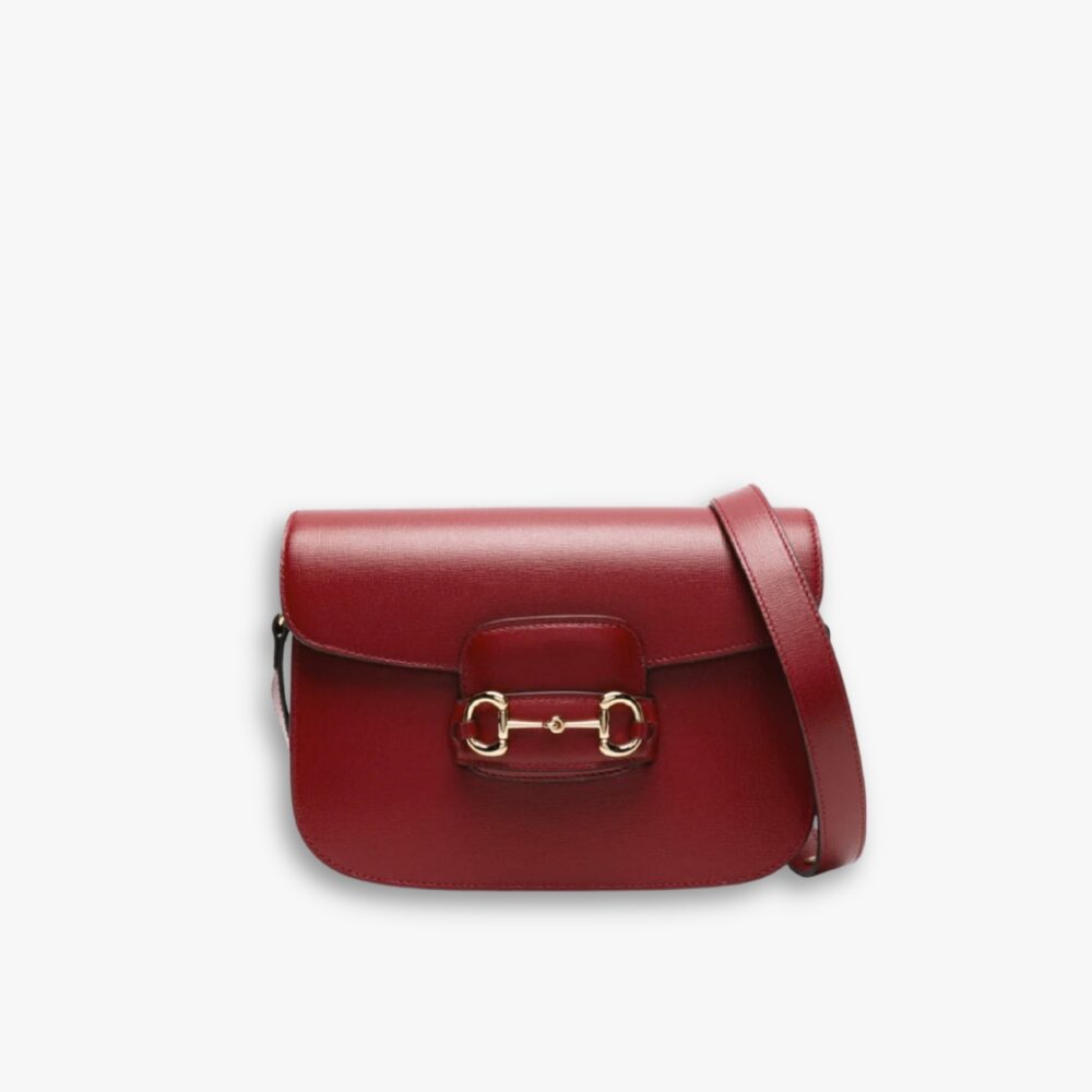Gucci Horsebit 1955 Bag Red 25cm 602204 1DB0G 6638
