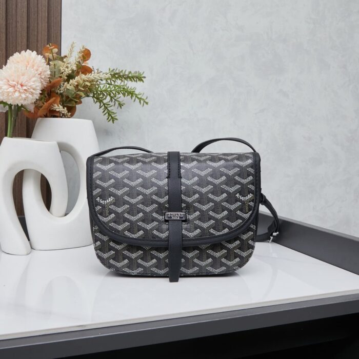 Goyard Belvedere PM Bag Black 19CM - Image 8
