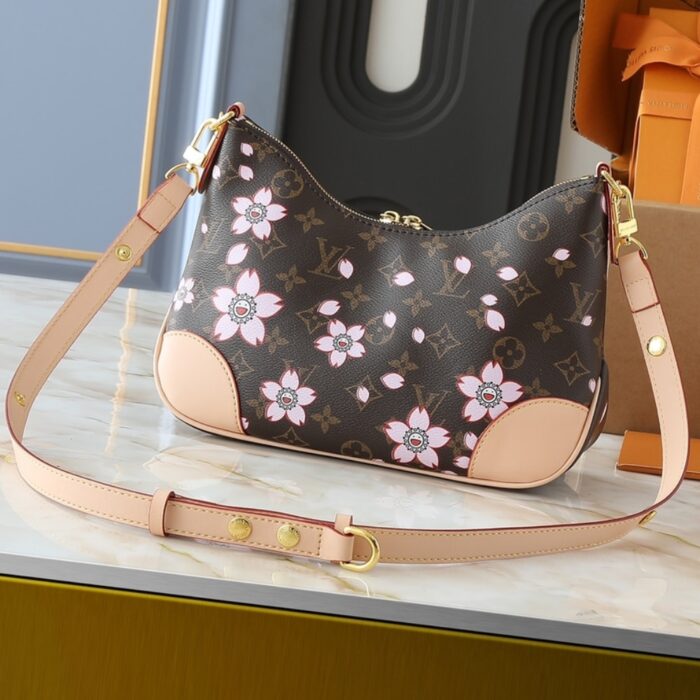 Louis Vuitton x Takashi Murakami Boulogne Sakura Brown 27Cm M13265 - Image 3