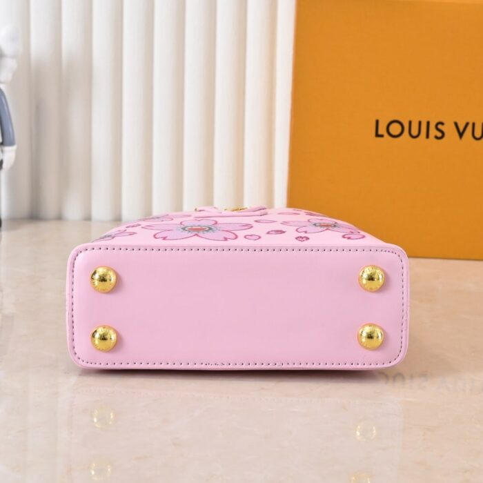 Louis Vuitton x Takashi Murakami Capucines Mini Pink 21 cm M13249 - Image 4