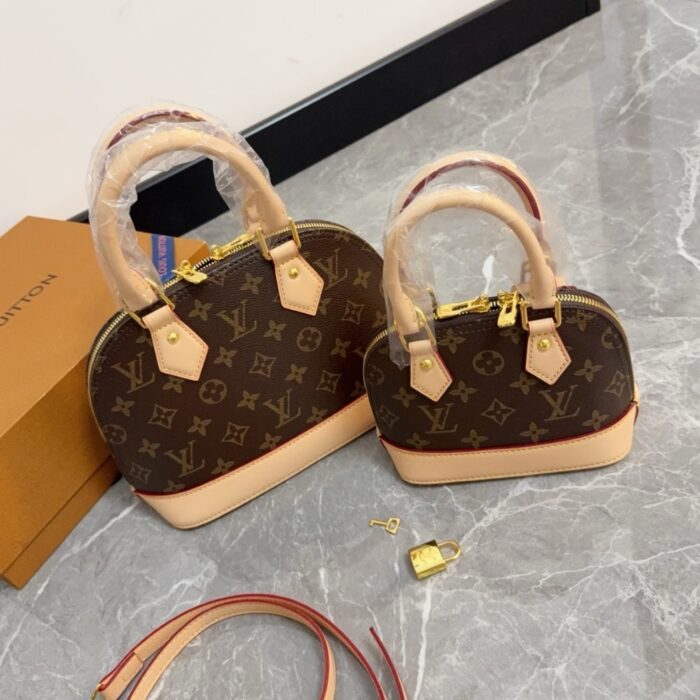 Louis Vuitton X Takashi Murakami Monogram Cerise Nano Alma Brown 16cm M13416 - Image 3