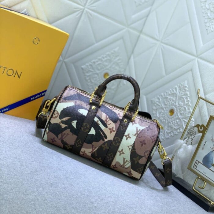 Louis Vuitton Keepall Bandoulière 25 Brown 25Cm M46678 - Image 3