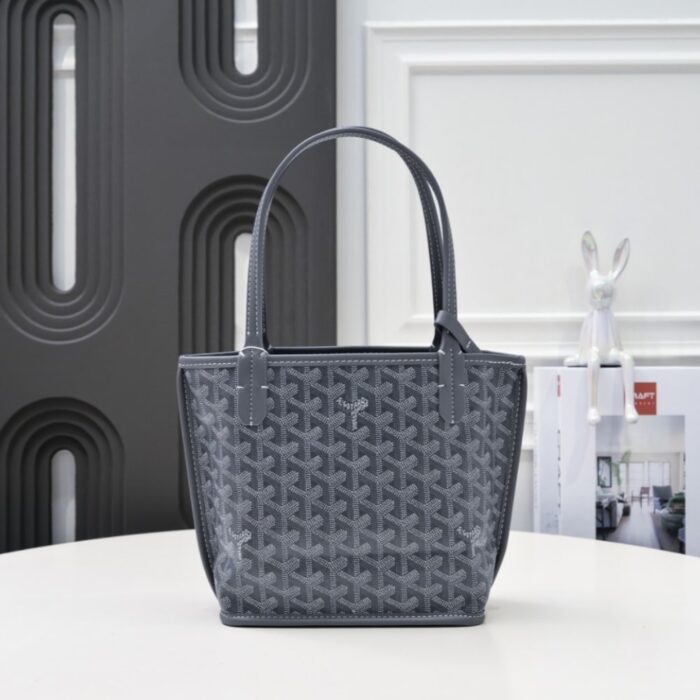 Goyard Anjou Mini Bag Grey 21Cm ANJOUSMINCG51TY51P - Image 3