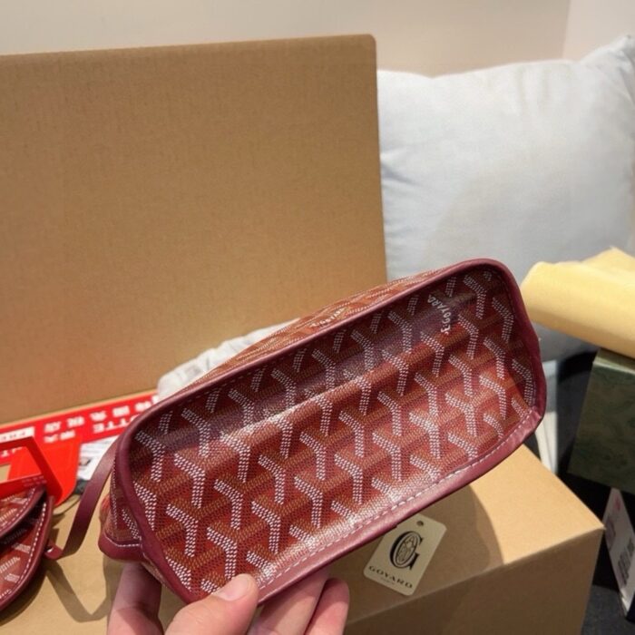 Goyard Anjou Mini Bag Burgundy 21Cm ANJOUSMINCG07TY07P - Image 4
