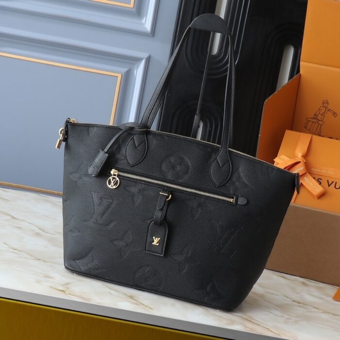 Louis Vuitton Travel Bag Monogram Empreinte Giant Black 34Cm M46357 - Image 2