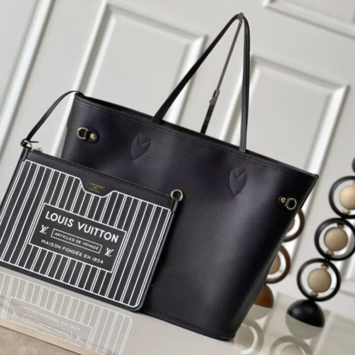 Super Vip 1:1 -  Louis Vuitton Neverfull Inside Out Black MM 31Cm M12061 - Image 2