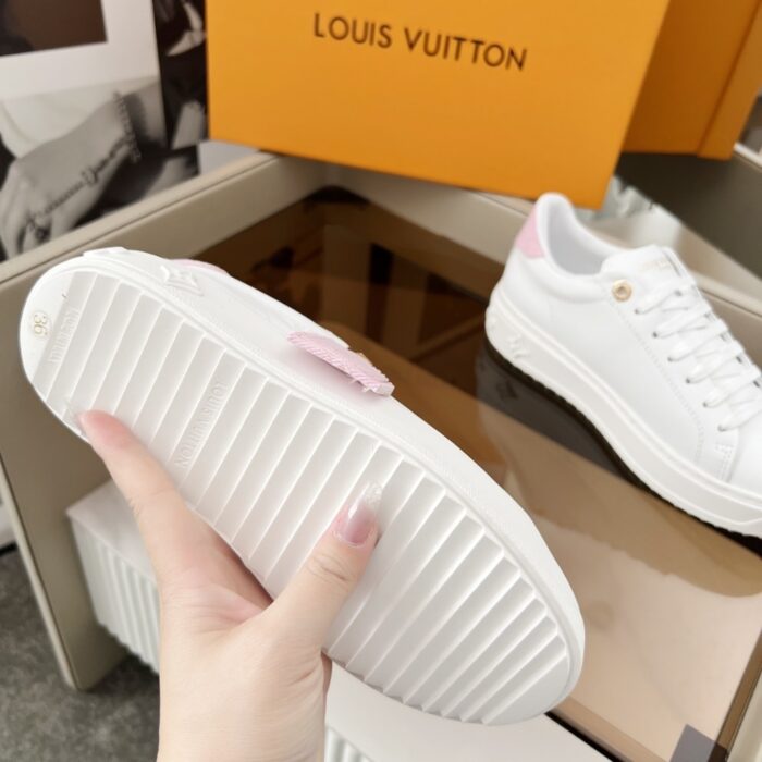 Louis Vuitton Time Out Sneaker Pink 1AGUY4 - Image 4