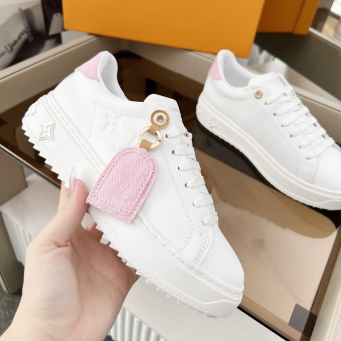 Louis Vuitton Time Out Sneaker Pink 1AGUY4 - Image 8