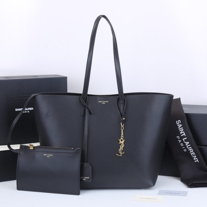 Saint Laurent Shopping Tote Black 33Cm - Image 2