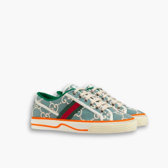 Gucci Women Tennis 1977 Sneaker Light Blue 606110 H0G10 3460