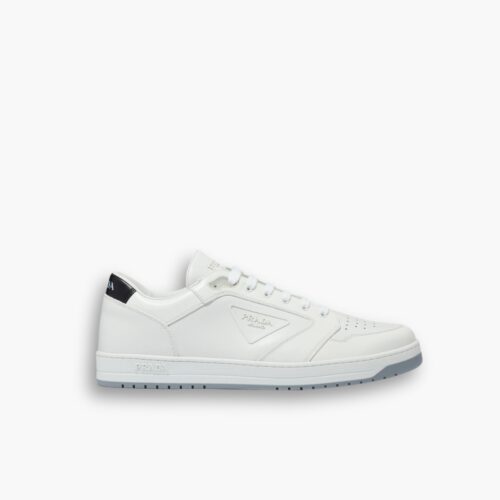Prada District Perforated Sneakers White