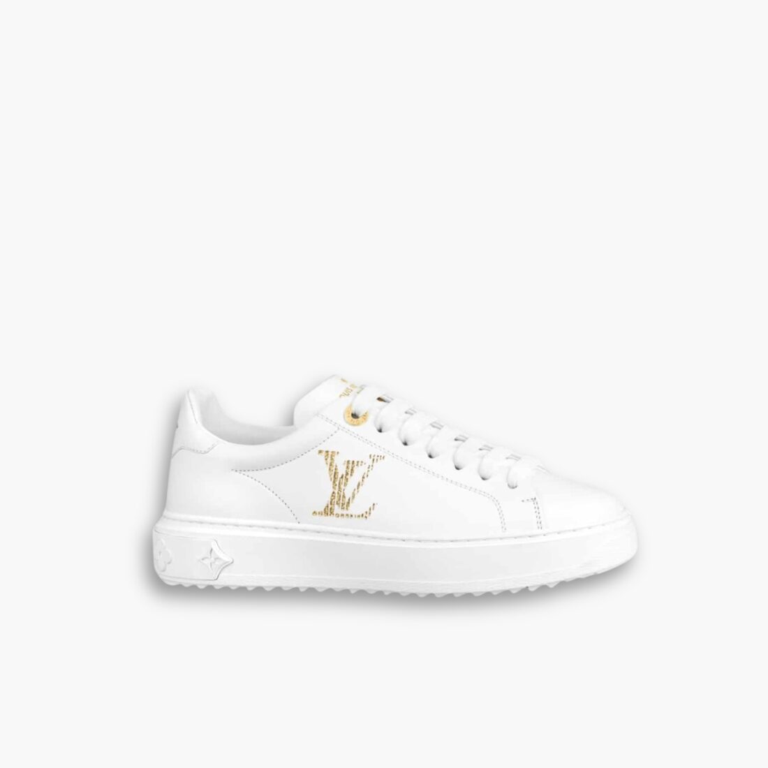 Louis Vuitton Time Out Sneaker White And Yellow