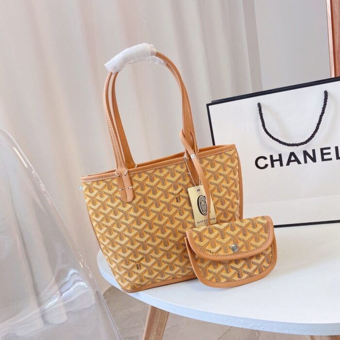 Goyard  Anjou Mini Bag Yellow 21cm ANJOUSMINCG08TY08P - Image 2