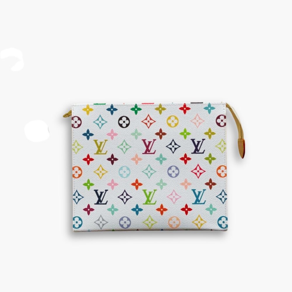 Louis Vuitton x Murakami Toiletry Pouch Monogram White 25Cm