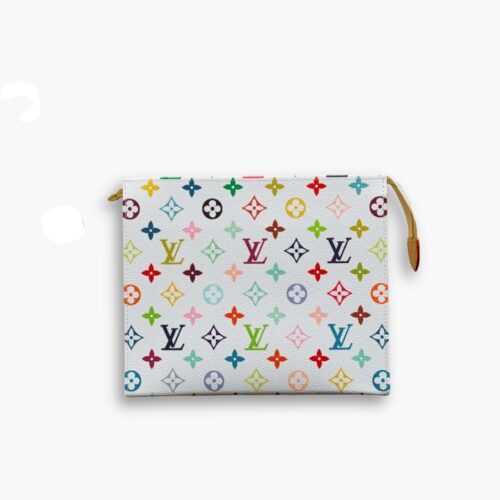 Louis Vuitton x Murakami Toiletry Pouch Monogram White 25Cm