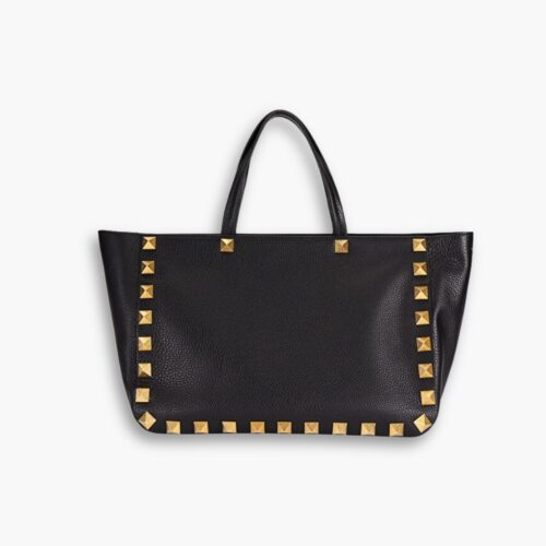 Valentino Garavani Rockstud Tote Bag Black 44Cm