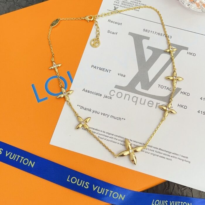 Louis Vuitton Louisette Signature Necklace M01592 - Image 2
