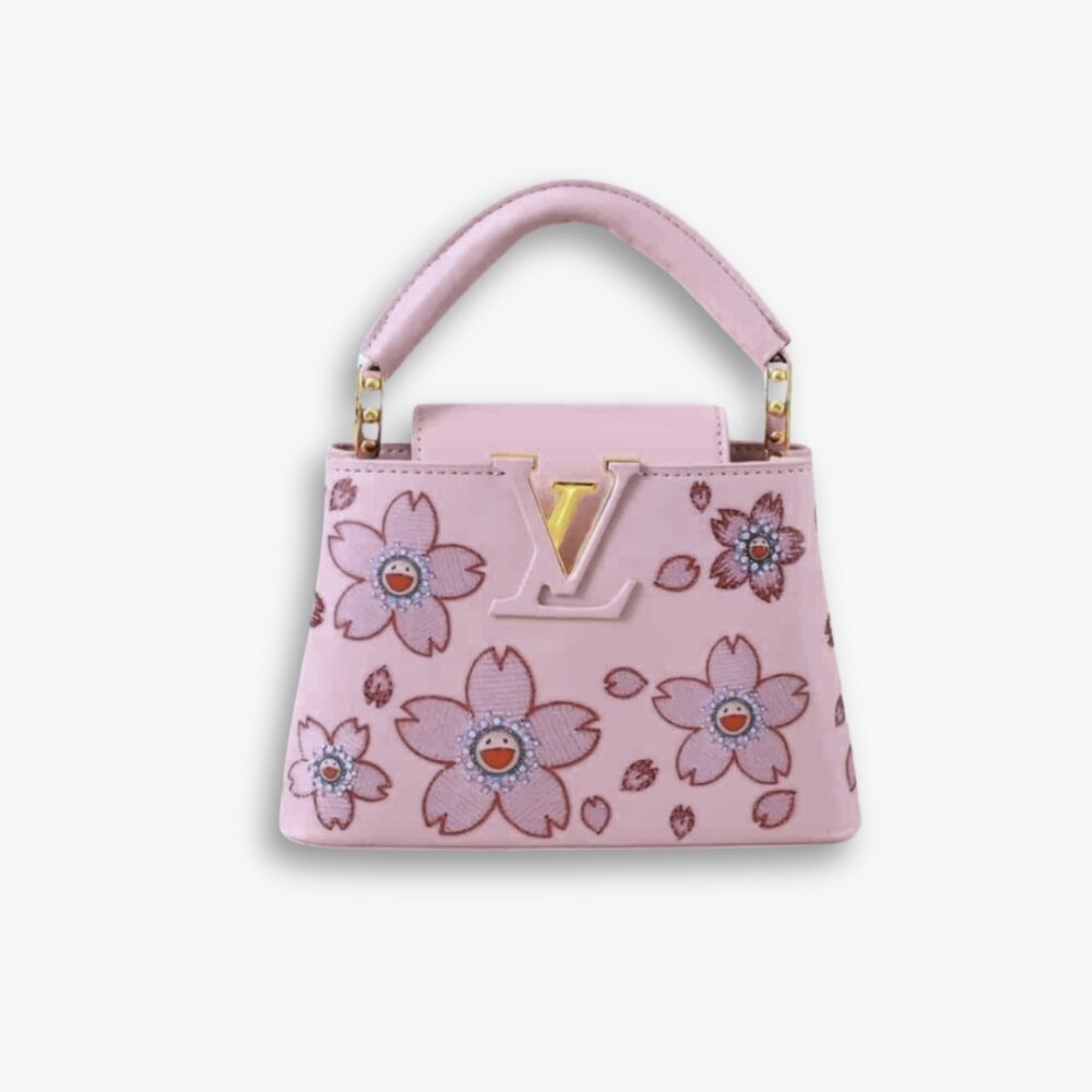 Louis Vuitton x Takashi Murakami Capucines Mini Pink 21 cm M13249